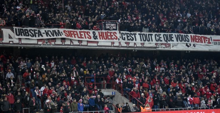 Standardfans halen uit naar KV Mechelen en KBVB: 'Maffia, jullie verdienen gejoel'