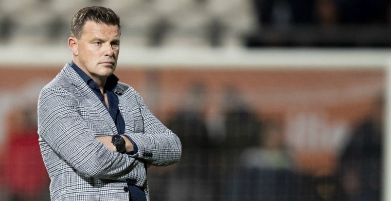 PEC spreekt vertrouwen uit in Stegeman: 'Al verliezen we van Fortuna Sittard'