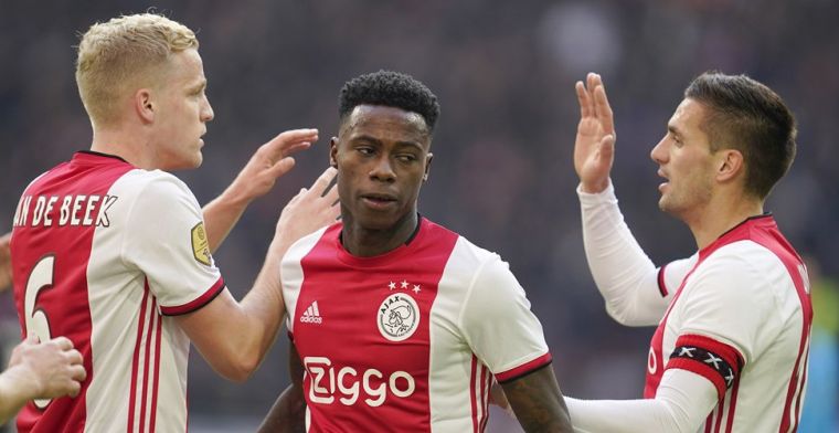 Ten Hag: 'Hoop dat hij nog steeds op de weg naar boven zit, er zit veel meer in'
