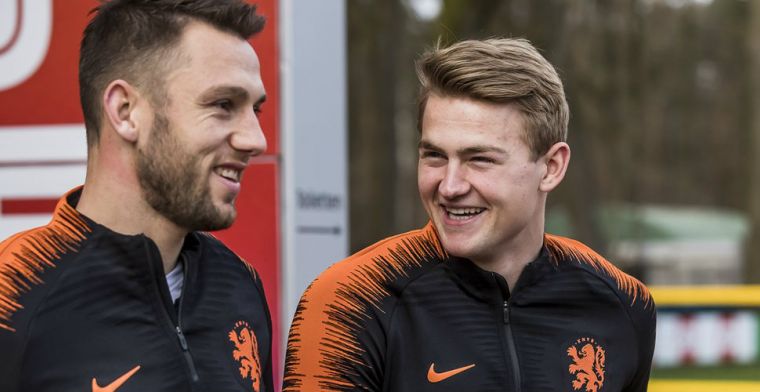 De Ligt zoekt Oranje-maatje op in Italië: 'Mooie band tussen ons ontstaan'