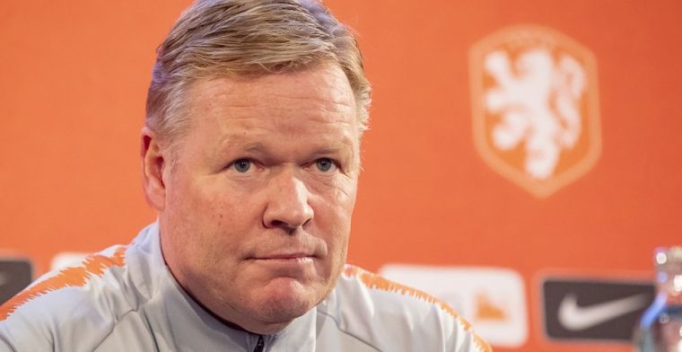 Koeman heeft twee Oranje-vraagtekens: 'Ik beslis zaterdagochtend of ze erbij zijn'