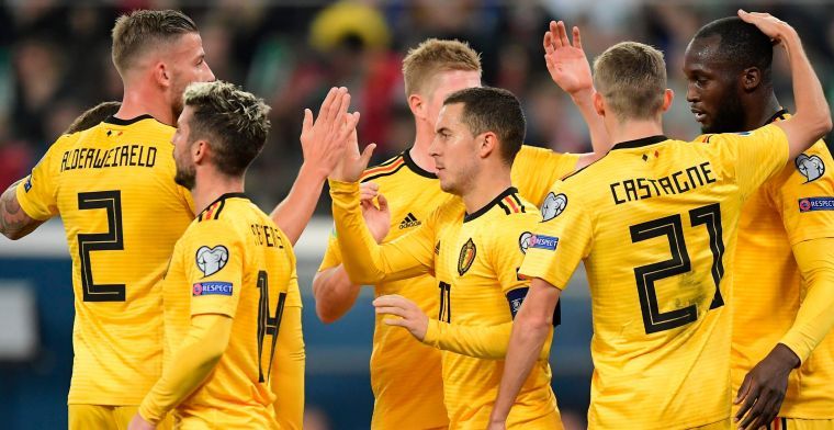 Hazard geniet na zege tegen Rusland: Een goede dag, Thorgan zal jaloers zijn