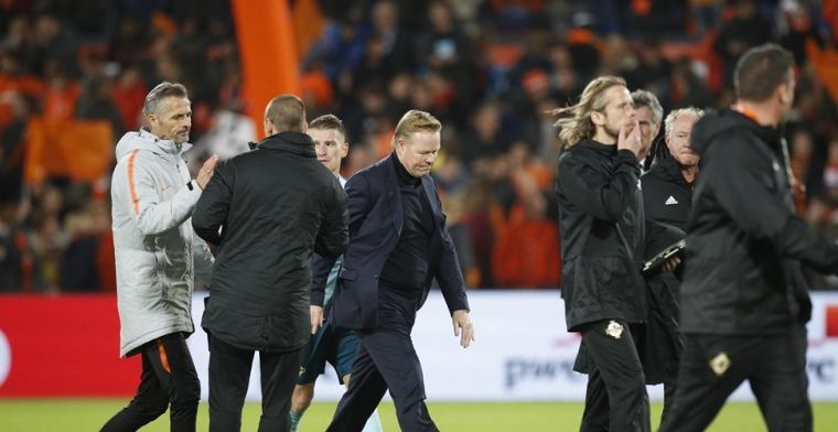 Koeman zegt 'sorry' tegen Noord-Ierland: 'Ik wilde niet respectloos zijn'