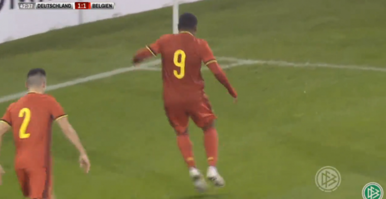 GOAL: Na assist kan Openda (Club Brugge) ook scoren voor België U21