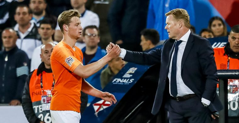 Lof in Nederlandse kranten voor Koeman en Frenkie de Jong: 'Een godsgeschenk'