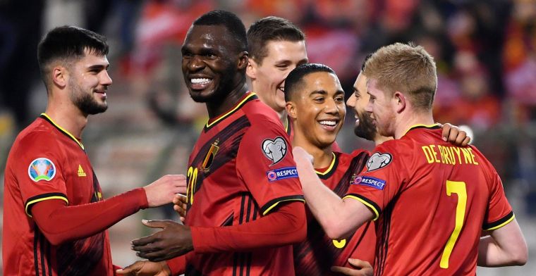 Benteke imponeert bij Rode Duivels: 'Die neem ik altijd mee boven Batshuayi'