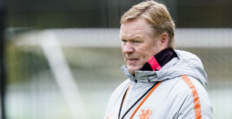 Koeman: 'Van die drie is er één voetballer geweest. De anderen shockeren'