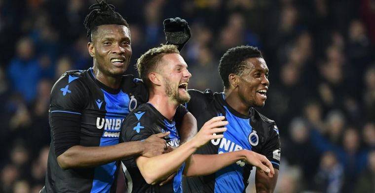 Frommelgoals en rode kaart voor Vargas zorgen voor makkelijke winst Club Brugge