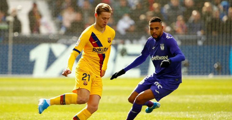 Twee sterren, een 7 én een 5 voor De Jong: 'De enige op wie Barça kon rekenen'