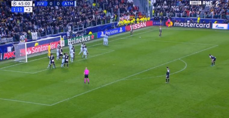 Dybala doet het onmogelijke en passeert Oblak met vrije trap uit scherpe hoek