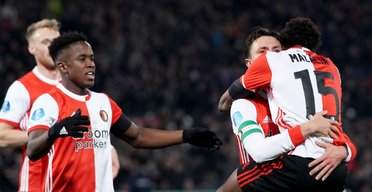 Feyenoord op het nippertje langs PEC Zwolle, Marsman de grote uitblinker