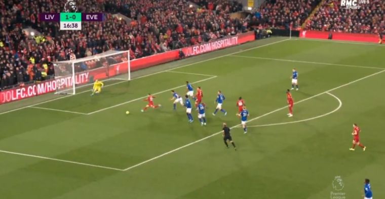 GOAL: Mané grijpt hoofdrol in geniale Liverpool-aanval: sublieme pass op Shaqiri