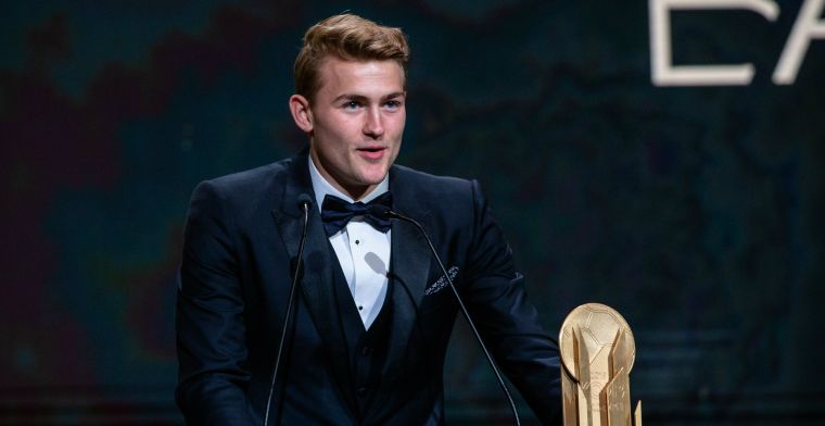 De Ligt dacht aan 'grap': 'Ik ging het internet op en zag dat het waar was'