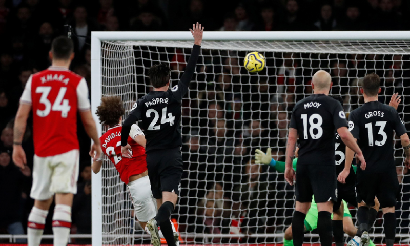 Trossard bezorgt Arsenal met Brighton negende wedstrijd op rij zonder winst Afbeelding: Trossard bezorgt Arsenal met Brighton negende wedstrijd op rij zonder winst