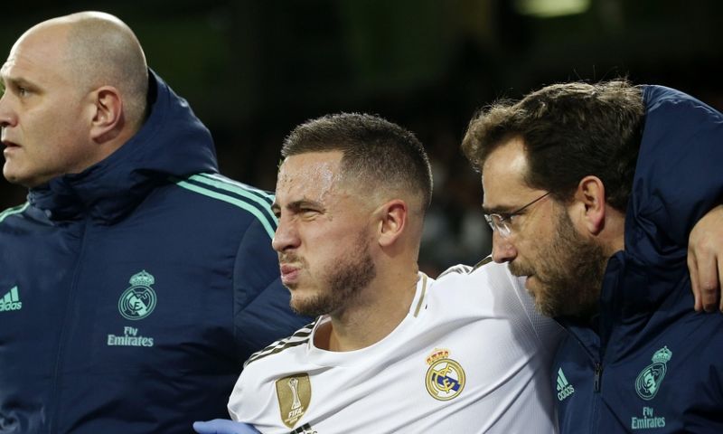 Hazard opnieuw weken out bij Real Madrid, tot grote teleurstelling van Zidane Afbeelding: Hazard opnieuw weken out bij Real Madrid, tot grote teleurstelling van Zidane