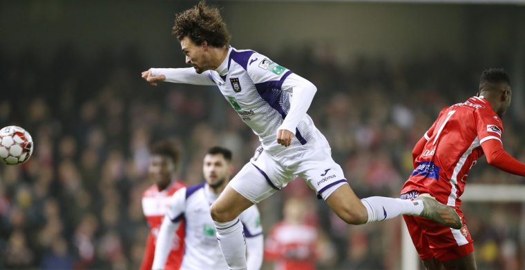 Sandler aan het feest bij Anderlecht: Ik kijk al uit naar Club Brugge