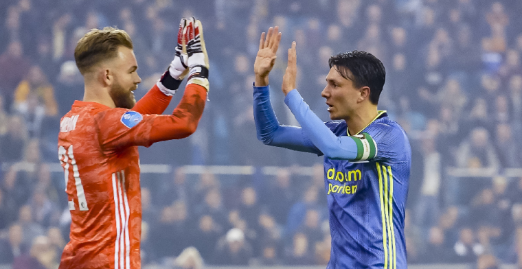 Feyenoord-doelman Marsman: Achteraf kun je zeker zeggen dat het niet zo slim was