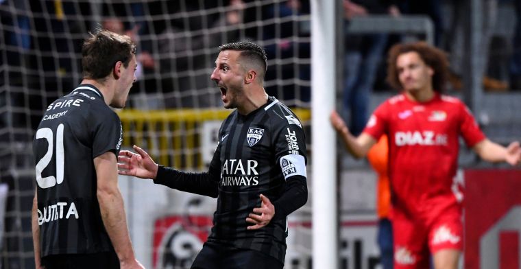 Eupen klopt Oostende nipt in duel om weg te komen van de degradatieplaatsen
