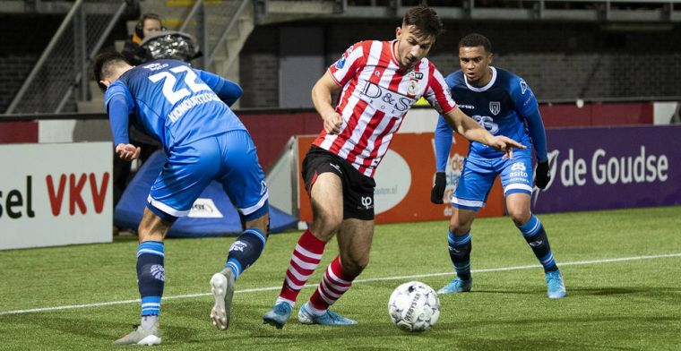 'Ik baal niet als ik in januari vertrek, ik baal niet als ik bij Sparta blijf'