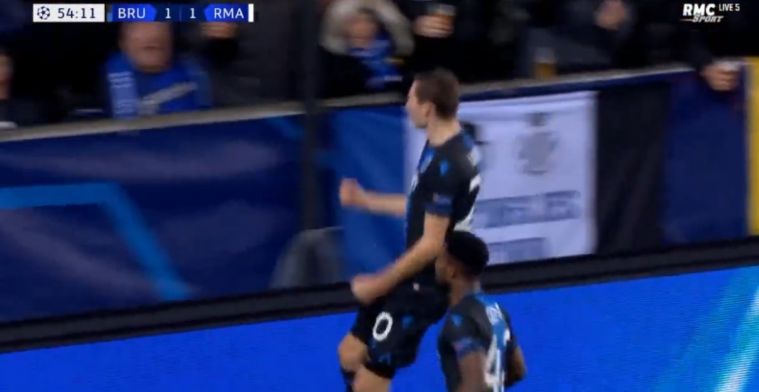 Knotsgek: Real Madrid en Club Brugge breken wedstrijd in één minuut helemaal open