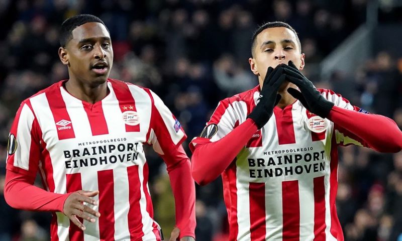 Inspiratieloos PSV besluit Europees seizoen 'in stijl': goal Ihattaren lichtpuntje Afbeelding: Inspiratieloos PSV besluit Europees seizoen 'in stijl': goal Ihattaren lichtpuntje