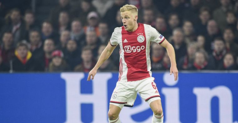 Van de Beek verwacht 'voetbalspektakel': 'Daar moeten we voor gaan'