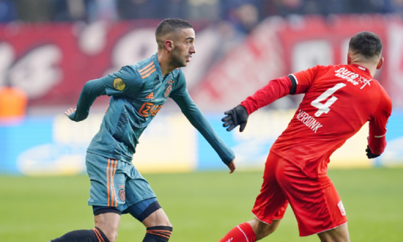 Ziyech: 'Kennen elkaar al sinds de D1, toen we nog twee kleine ettertjes waren' Afbeelding: Ziyech: 'Kennen elkaar al sinds de D1, toen we nog twee kleine ettertjes waren'