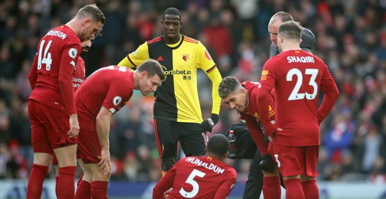 Liverpool worstelt en ziet Wijnaldum uitvallen, maar blijft soeverein in Engeland