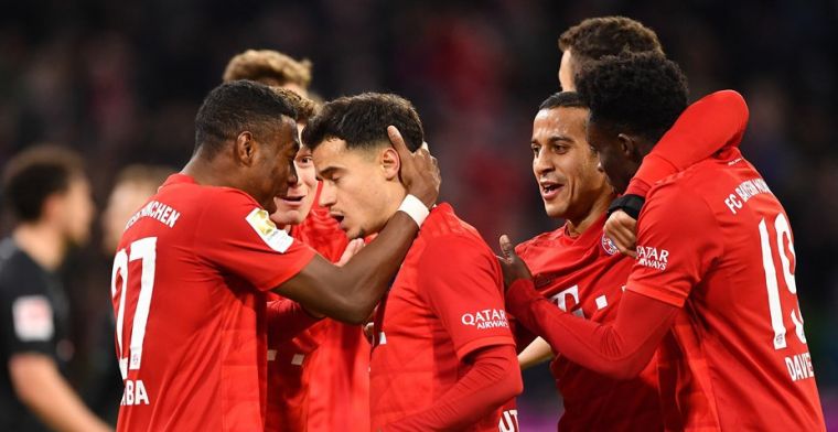 Bayern dankt weergaloze Coutinho, Dortmund wint ruim inclusief goal Hazard