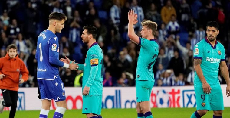 Frenkie de Jong stelt teleur bij Barça: 'Voor zo'n speler is dat onvergeeflijk'
