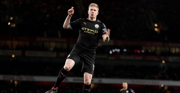 Engelse pers is gek van De Bruyne: 'Het ging maar over één man'