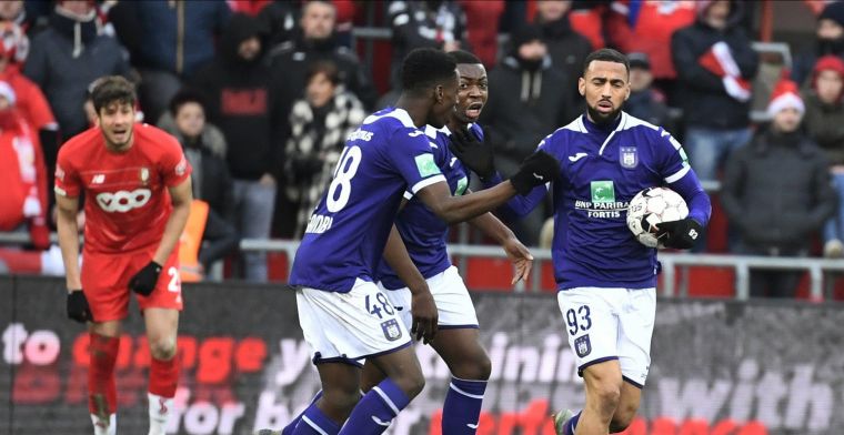 Anderlecht is op alle vlakken afgetroefd, maar ze hebben toch een punt