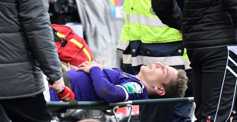 UPDATE: Verschaeren met krukken gespot bij Anderlecht