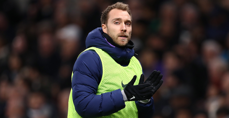 Einde contract Eriksen aanstaande, Levy sluit verkoop aan concurrent niet uit