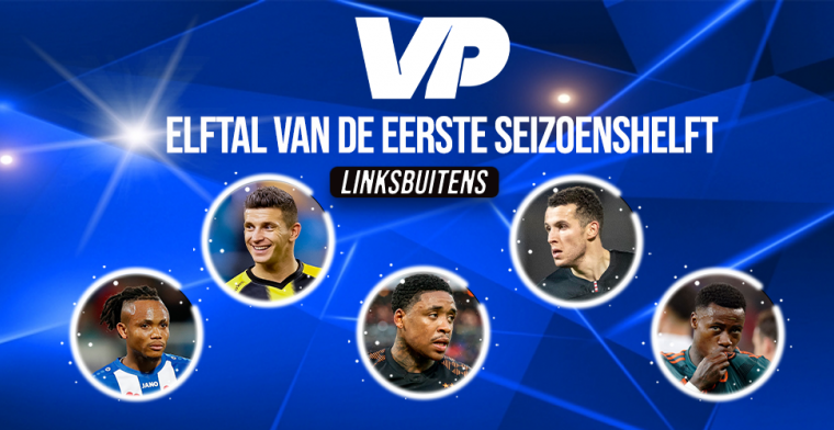 VoetbalPrimeur Elftal van de Eerste Seizoenshelft: linksbuiten