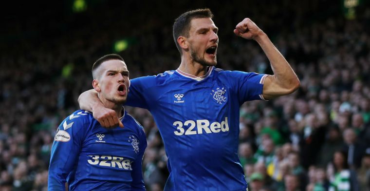 Rangers gooit Schotse titelstrijd open met zege op Celtic in Old Firm