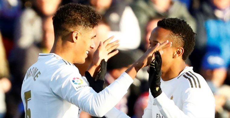 Ajax-tegenstander Getafe verliest derby van Real Madrid, Varane eist hoofdrol op