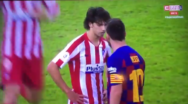 Barça en Atlético ruziënd de rust in: ijskoude Félix botst met Messi én Suárez