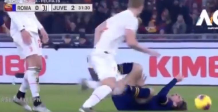 Waarschijnlijk einde seizoen voor Zaniolo: in tranen van veld na duel met De Ligt