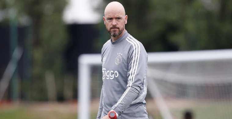 Ten Hag: 'Je ziet dat ze moeite hebben, jeugdvoetbal is net even anders'