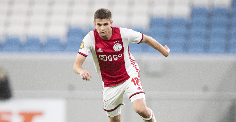 'Eerste ontsnappingsroute dient zich aan voor Ajax-middenvelder Marin'