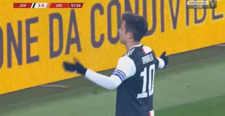 Smullen voor de liefhebbers: Dybala laat zijn linkervoet op lekkere wijze spreken