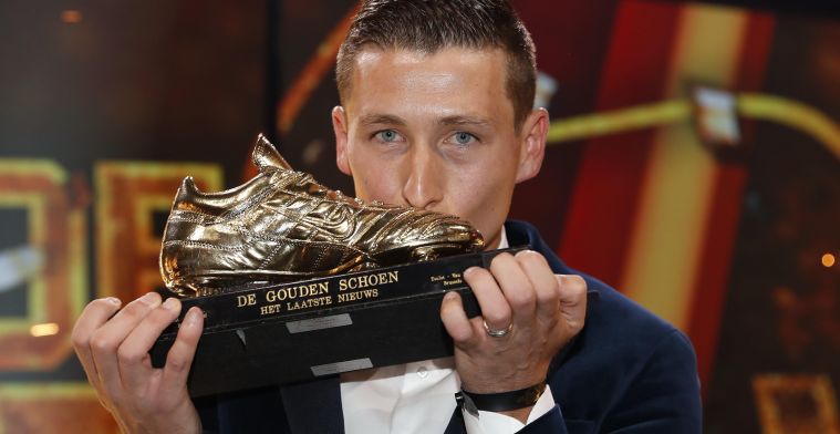 Club Brugge-sterkhouder Vanaken volgt zichzelf op als Gouden Schoen