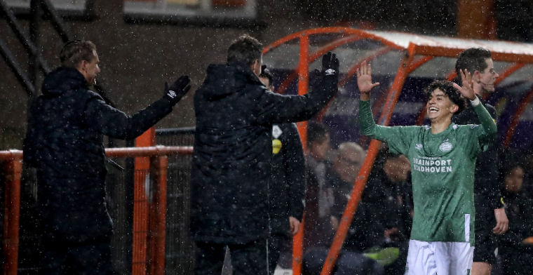 'De spelers van het eerste van PSV hebben me veel vertrouwen gegeven'