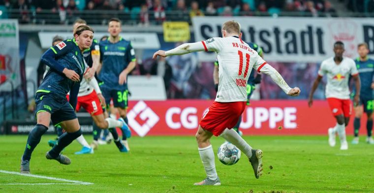 Leipzig profiteert van averij Gladbach, deksel in minuut 94 op Chelsea-neus