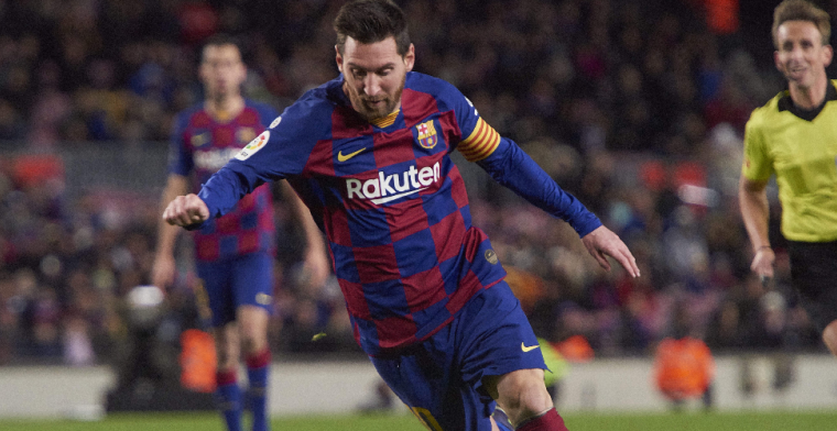Barcelona komt weer op gelijke hoogte met Real na moeizame overwinning