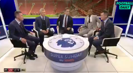 Engeland smult van felle discussie tussen Carragher en Keane bij Sky Sports