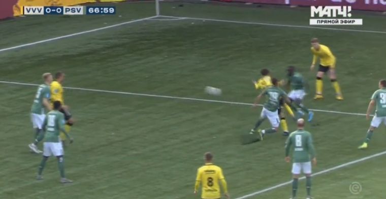 PSV in de penarie in De Koel: Boscagli geeft penalty weg, VVV op voorsprong