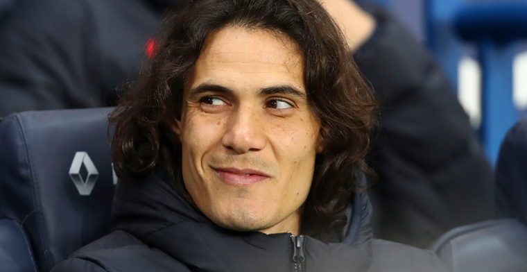 'Cavani is het beu in Parijs en zinspeelt op winters vertrek naar Madrid'