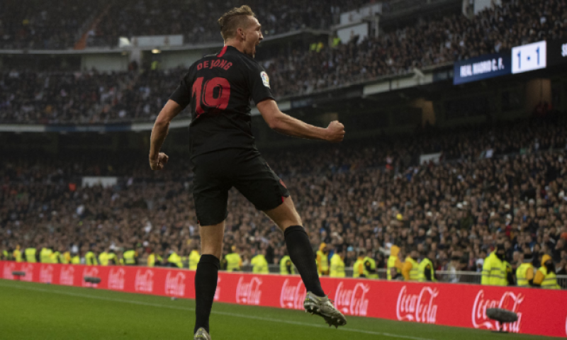 Luuk de Jong eist belangrijke rol op bij bekeroverwinning van Sevilla Afbeelding: Luuk de Jong eist belangrijke rol op bij bekeroverwinning van Sevilla
